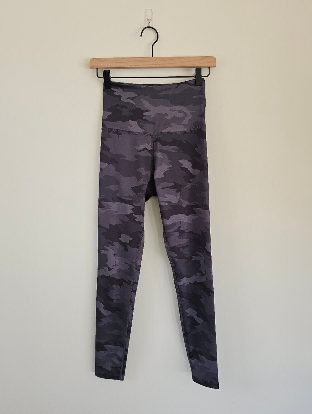 Beyond Yoga Grey Camouflage High-Waist Leggings